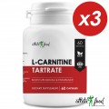 Atletic Food 100% Pure L-Carnitine Tartrate 600 mg - 180 капсул (3 шт по 60 капс)